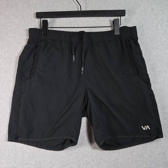 RVCA Running Shorts Large Active Performance Stretch Lightweight Large - Picture 1 of 11